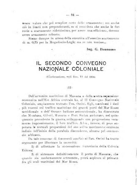 L'Africa italiana bollettino della Società africana d'Italia