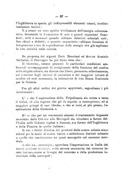 L'Africa italiana bollettino della Società africana d'Italia