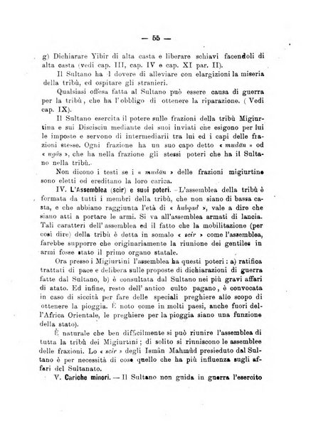 L'Africa italiana bollettino della Società africana d'Italia