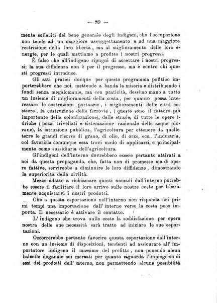 L'Africa italiana bollettino della Società africana d'Italia