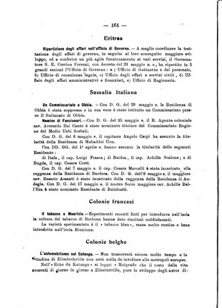 L'Africa italiana bollettino della Società africana d'Italia