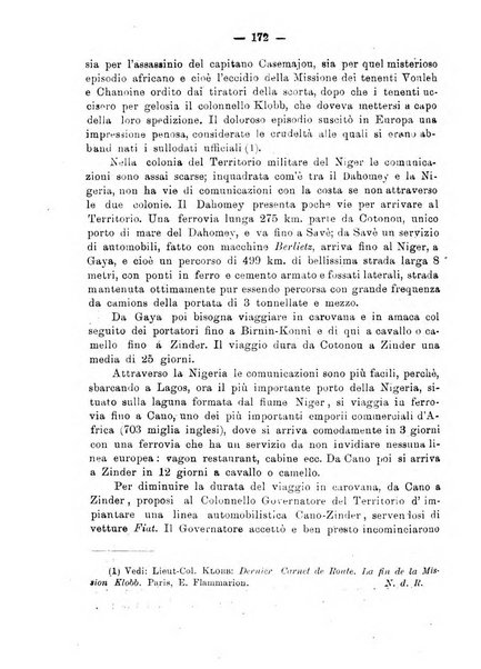 L'Africa italiana bollettino della Società africana d'Italia