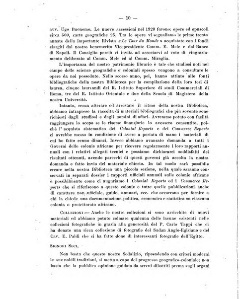 L'Africa italiana bollettino della Società africana d'Italia