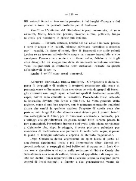 L'Africa italiana bollettino della Società africana d'Italia