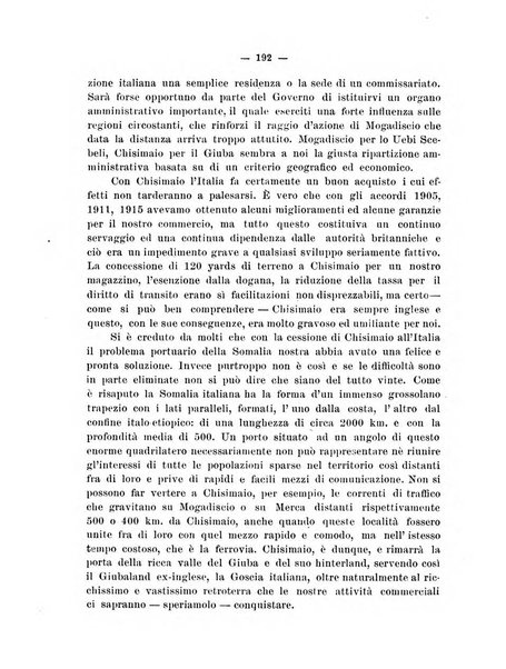 L'Africa italiana bollettino della Società africana d'Italia