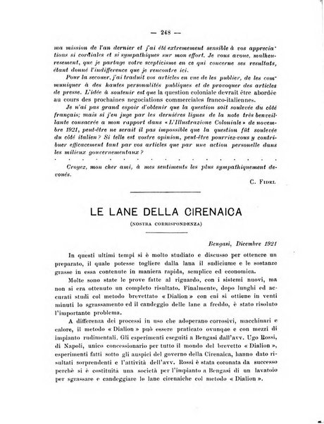 L'Africa italiana bollettino della Società africana d'Italia