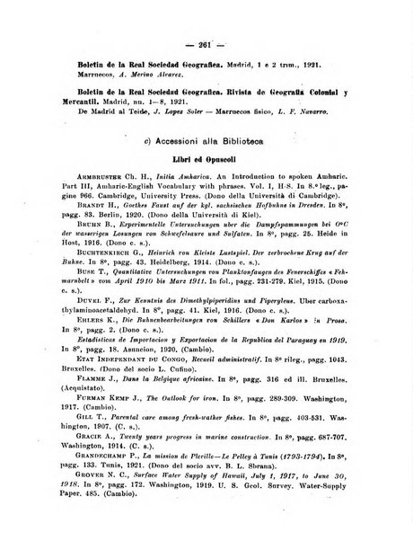 L'Africa italiana bollettino della Società africana d'Italia