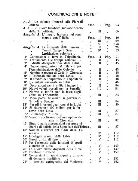 L'Africa italiana bollettino della Società africana d'Italia