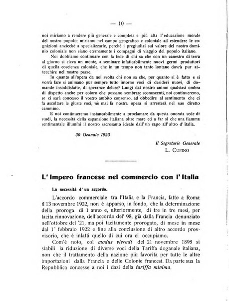 L'Africa italiana bollettino della Società africana d'Italia