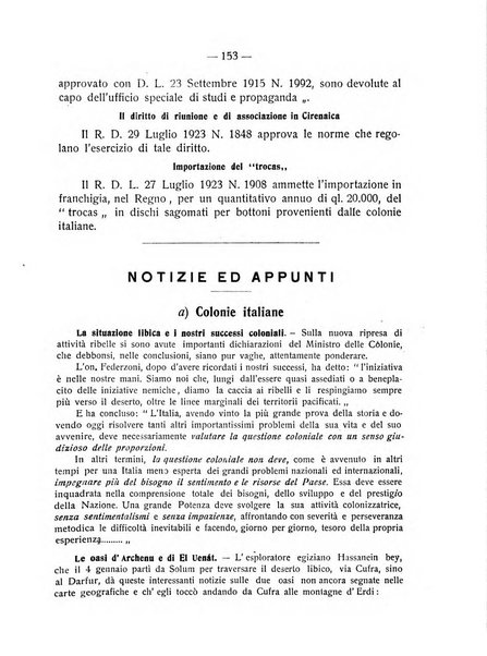 L'Africa italiana bollettino della Società africana d'Italia