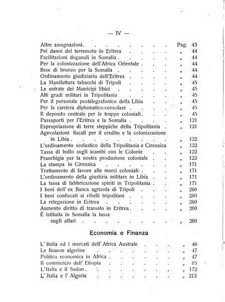 L'Africa italiana bollettino della Società africana d'Italia