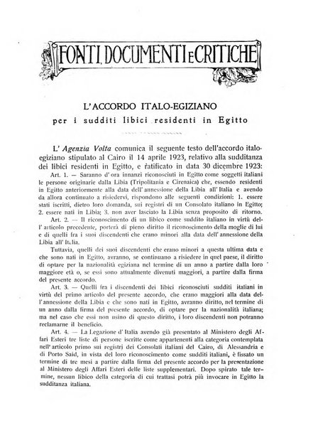 L'Africa italiana bollettino della Società africana d'Italia