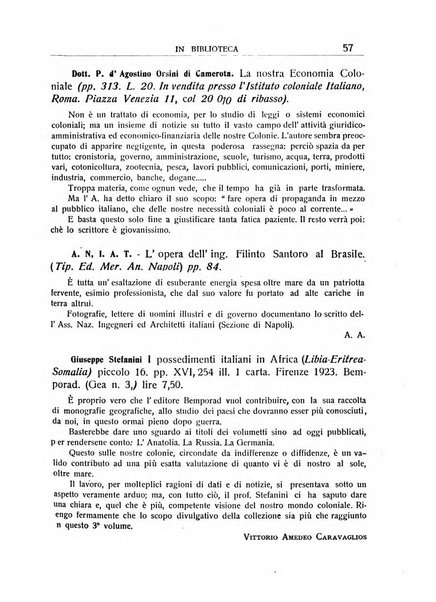 L'Africa italiana bollettino della Società africana d'Italia