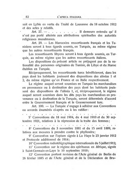 L'Africa italiana bollettino della Società africana d'Italia