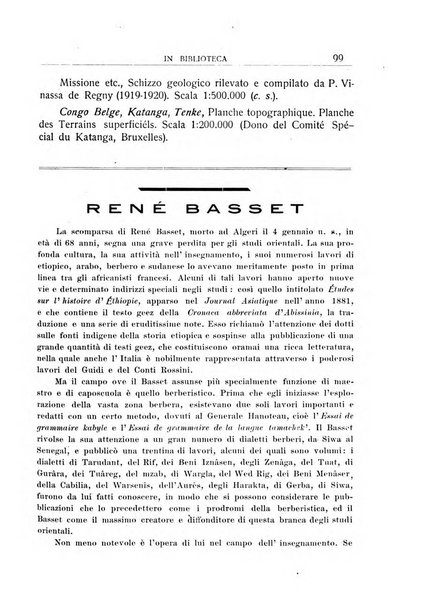 L'Africa italiana bollettino della Società africana d'Italia