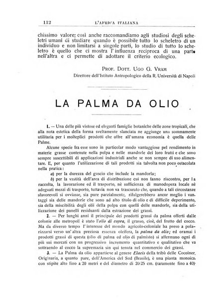 L'Africa italiana bollettino della Società africana d'Italia