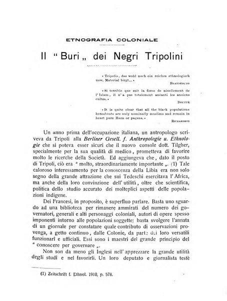 L'Africa italiana bollettino della Società africana d'Italia