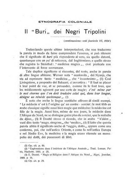 L'Africa italiana bollettino della Società africana d'Italia