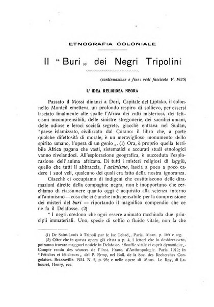 L'Africa italiana bollettino della Società africana d'Italia