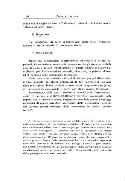 L'Africa italiana bollettino della Società africana d'Italia