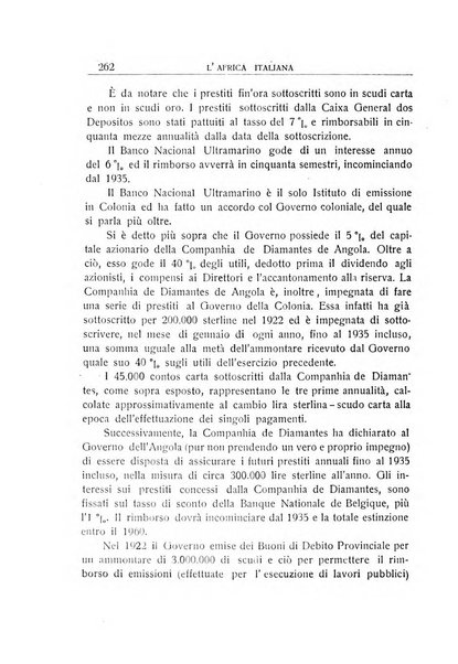 L'Africa italiana bollettino della Società africana d'Italia