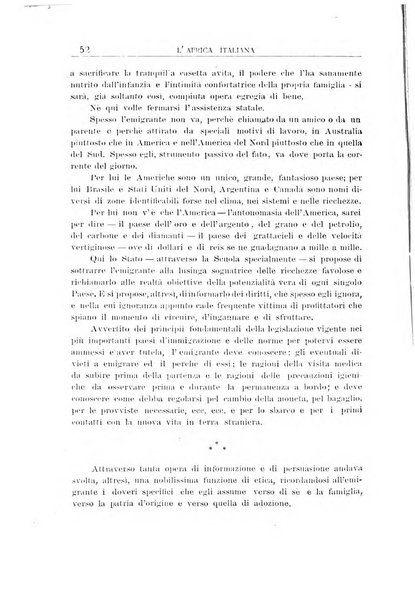 L'Africa italiana bollettino della Società africana d'Italia