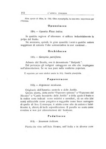 L'Africa italiana bollettino della Società africana d'Italia