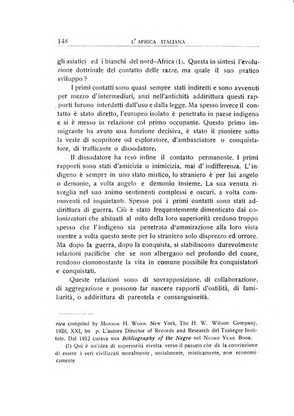 L'Africa italiana bollettino della Società africana d'Italia