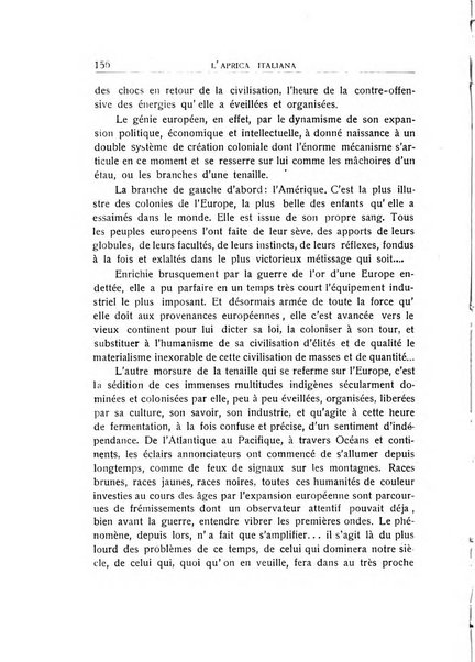 L'Africa italiana bollettino della Società africana d'Italia