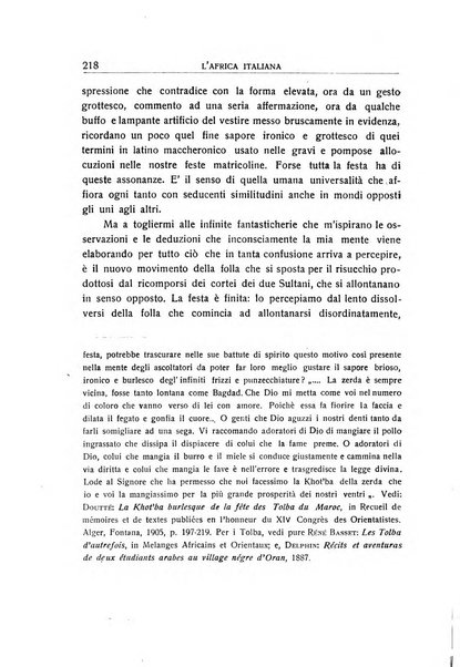 L'Africa italiana bollettino della Società africana d'Italia