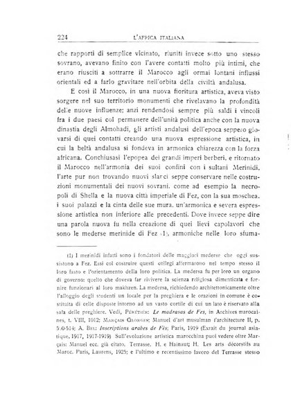 L'Africa italiana bollettino della Società africana d'Italia