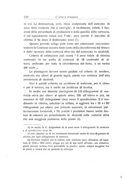 L'Africa italiana bollettino della Società africana d'Italia