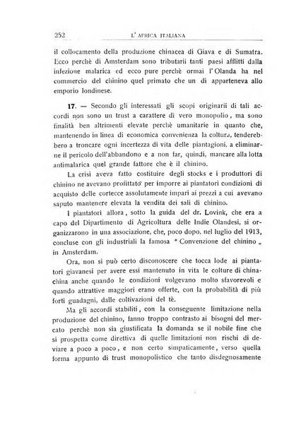 L'Africa italiana bollettino della Società africana d'Italia