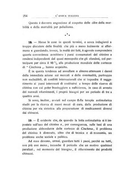 L'Africa italiana bollettino della Società africana d'Italia