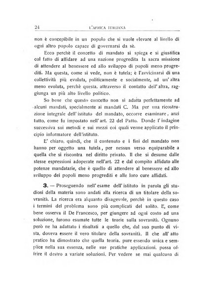 L'Africa italiana bollettino della Società africana d'Italia