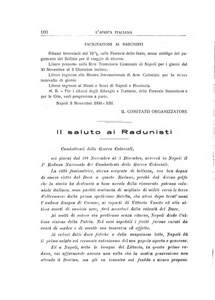 L'Africa italiana bollettino della Società africana d'Italia