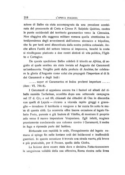 L'Africa italiana bollettino della Società africana d'Italia