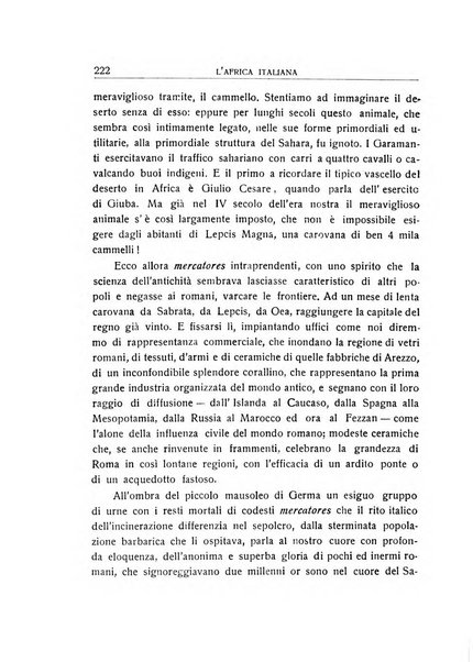 L'Africa italiana bollettino della Società africana d'Italia