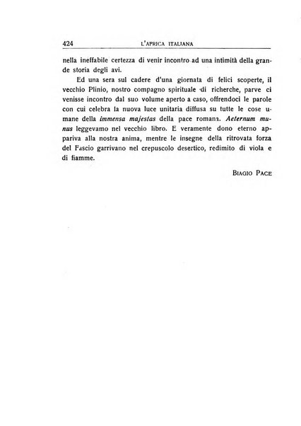 L'Africa italiana bollettino della Società africana d'Italia