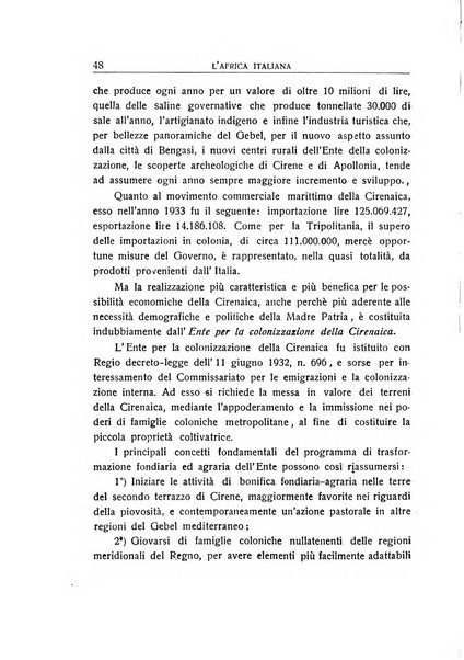 L'Africa italiana bollettino della Società africana d'Italia