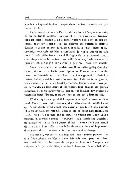 L'Africa italiana bollettino della Società africana d'Italia