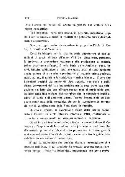 L'Africa italiana bollettino della Società africana d'Italia