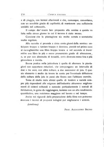 L'Africa italiana bollettino della Società africana d'Italia