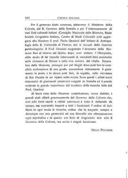 L'Africa italiana bollettino della Società africana d'Italia