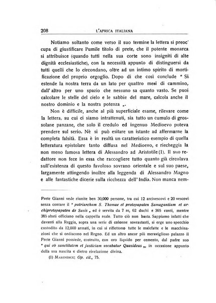 L'Africa italiana bollettino della Società africana d'Italia