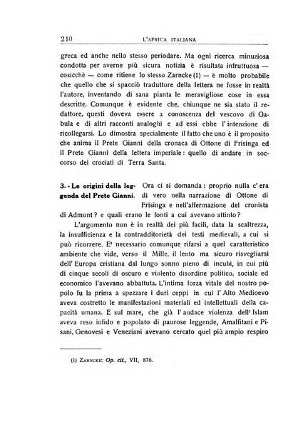 L'Africa italiana bollettino della Società africana d'Italia