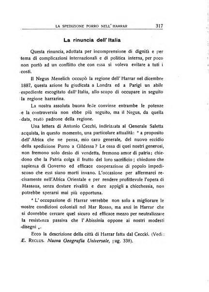 L'Africa italiana bollettino della Società africana d'Italia