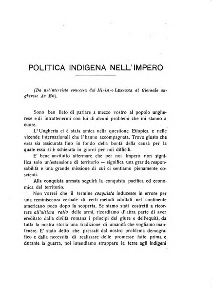 L'Africa italiana bollettino della Società africana d'Italia