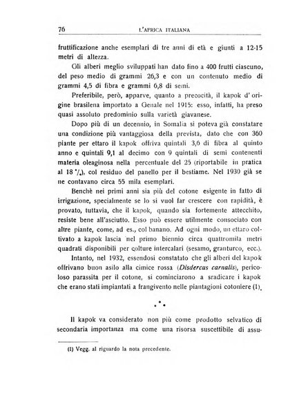 L'Africa italiana bollettino della Società africana d'Italia