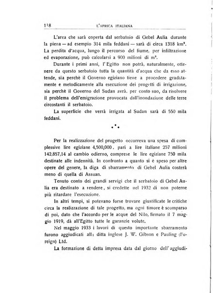 L'Africa italiana bollettino della Società africana d'Italia